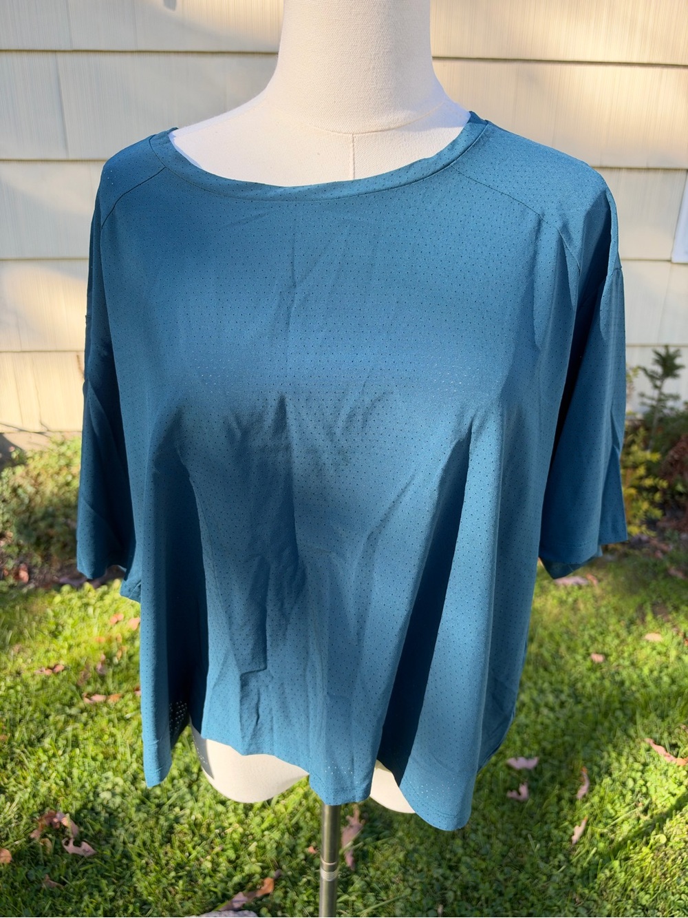 REI Women’s Relaxed (boxy) Short-Sleeve Top - Teal